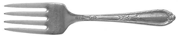 Masterpiece (Silverplate, 1932) Baby Fork