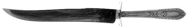 Masterpiece (Silverplate, 1932) Large Stainless Blade Roast Carving Knife
