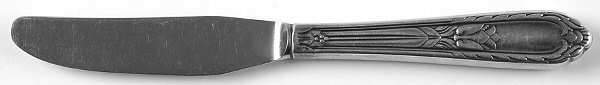 Masterpiece (Silverplate, 1932) Modern Hollow Butter Spreader (Stainless)