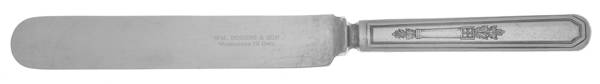 Mayfair (Silverplate, 1923) Blunt Solid Knife with Bolster by International Silver