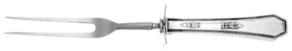Mayfair (Silverplate, 1923) Large Stainless-Prong Roast Carving Fork