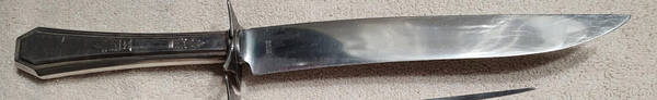 Mayfair (Silverplate, 1923) Large Stainless Blade Roast Carving Knife