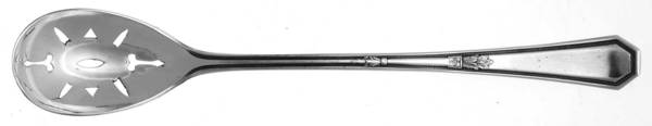Mayfair (Silverplate, 1923) Pierced Bowl Short Handle Olive Spoon