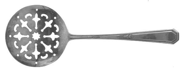 Mayfair (Silverplate, 1923) Tomato Server, Solid Piece