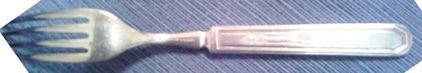 Mayfair (Silverplate, 1923) Indented Solid Handled Fork