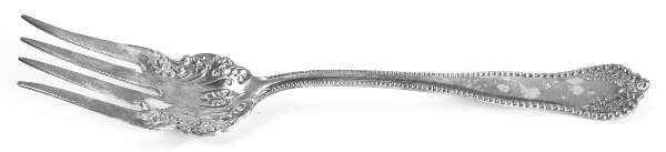 Mayflower (Silverplate, 1901-1896) Medium Solid Cold Meat Serving Fork