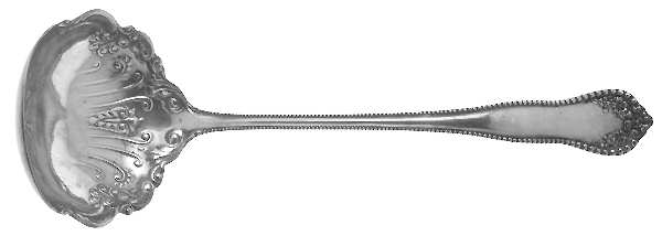 Mayflower (Silverplate, 1901-1896) Solid Soup Ladle