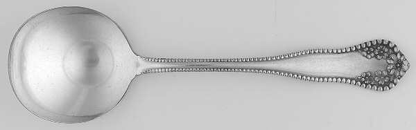 Mayflower (Silverplate, 1901-1896) Round Bowl Soup Spoon (Gumbo)