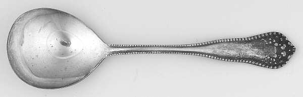 Mayflower (Silverplate, 1901-1896) Round Bowl Soup Spoon (Bouillon)