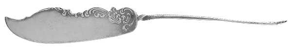 Mayflower (Silverplate, 1901-1896) Flat Twisted Handle Master Butter Knife