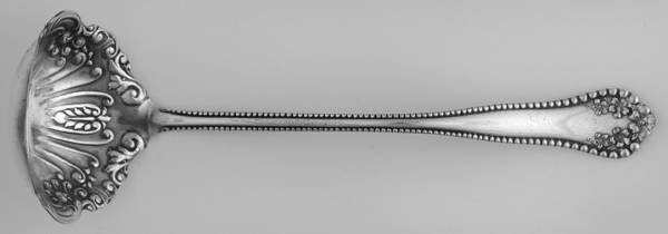 Mayflower (Silverplate, 1901-1896) Solid Piece Cream Ladle