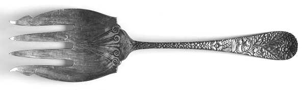 Mayflower (Silverplate, 1902) Large Solid Fish Serving Fork