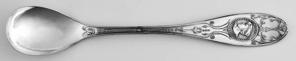 Medallion (Silverplate, 1867) Egg Spoon