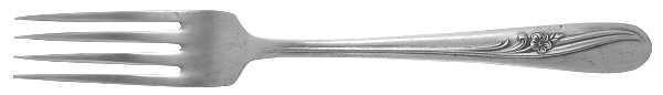 Meadow Flower (Silverplate, 1940) Fork