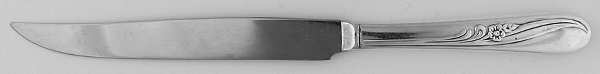 Meadow Flower (Silverplate, 1940) Small Steak Carving Knife with Stainless Blade