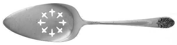 Melody (Silverplate, 1954) Solid Pierced Pie Server