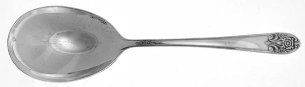 Melody (Silverplate, 1954) Solid Smooth Casserole Spoon