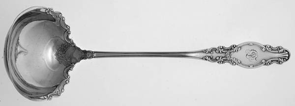 Melrose (Silverplate, 1898) Solid Soup Ladle