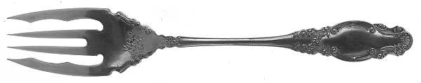 Melrose (Silverplate, 1898) Individual Solid Fish Fork