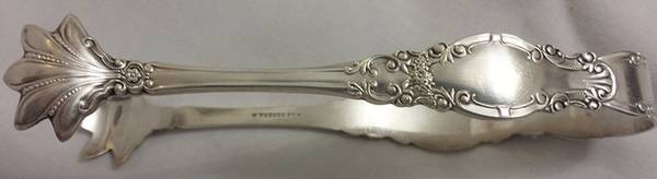 Melrose (Silverplate, 1898) Sugar Tongs