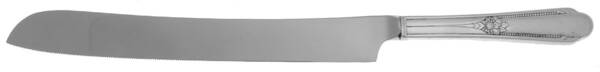 Memory-Hiawatha (Silverplate, 1937) Wedding Cake Knife with Stainless Blade HC