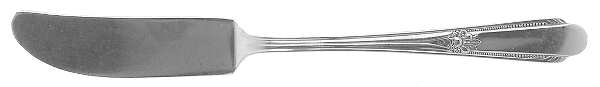 Memory-Hiawatha (Silverplate, 1937) Flat Handle Master Butter Knife by International Silver