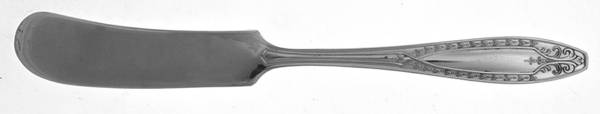 Merrill (Silverplate, 1930) Flat Handle Butter Spreader
