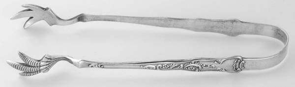 Meridian Silver Two (Silverplate) Sugar Tongs