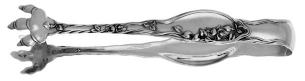 Mille Fleurs (Sterling, 1904) Small Sugar Tongs