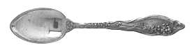 Mille Fleurs (Sterling, 1904) Demitasse Spoon