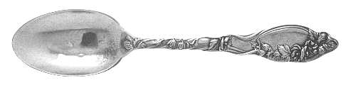 Mille Fleurs (Sterling, 1904) Dessert/Oval Soup Spoon