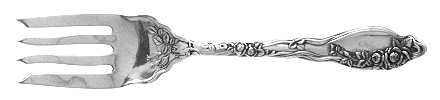 Mille Fleurs (Sterling, 1904) Individual Salad Fork