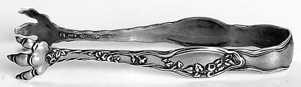 Mille Fleurs (Sterling, 1904) Bon Bon Tongs