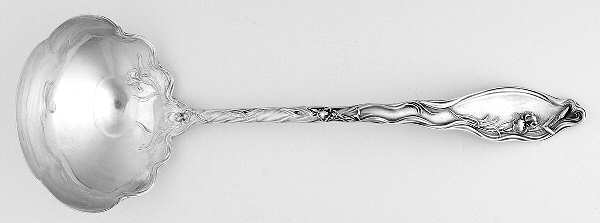 Mille Fleurs (Sterling, 1904) Solid Soup Ladle