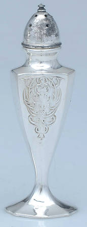 Silverplate Hollowware Salt Shaker