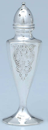 Silverplate Hollowware Pepper Shaker