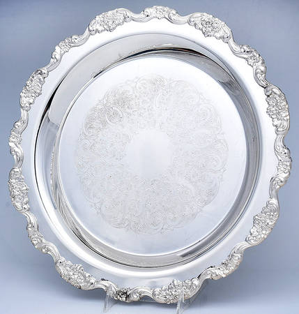 Silverplate Hollowware 15" Buffet Dish/Tray