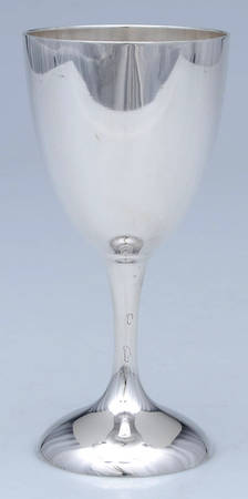 INS677 (Silverplate, Hollowware) Silverplate Wine Goblet
