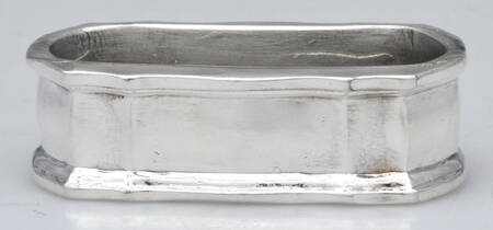 Silverplate Hollowware Napkin Ring