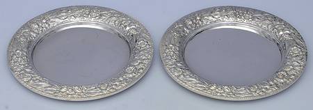 Silverplate Hollowware Bread & Butter Plate - Set of 2