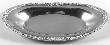 Silverplate Hollowware Silverplate Bread Tray