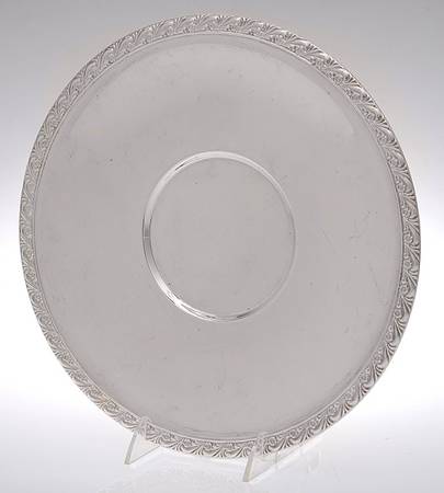 Silverplate Hollowware 12" Sandwich Plate