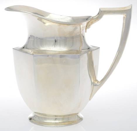 Silverplate Hollowware Pitcher