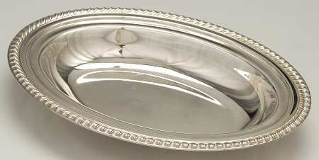 Silverplate Hollowware Silverplate Oval Vegetable Bowl