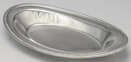 Silverplate Hollowware 12" Bread Tray