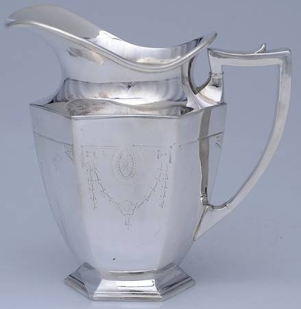 Silverplate Hollowware Pitcher