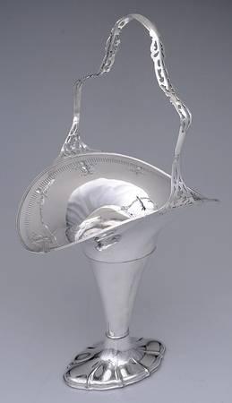 Silverplate Hollowware Basket