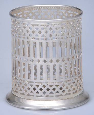 Silverplate Hollowware Ketchup Holder