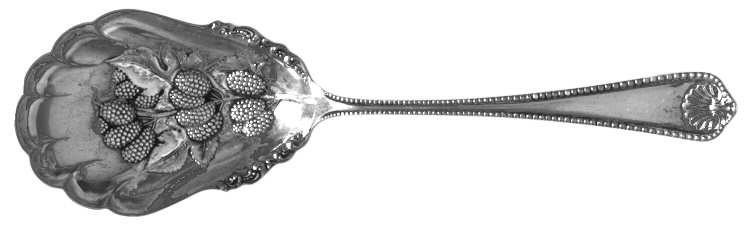 Milam (Silverplate, 1900) Solid Smooth Berry/Casserole Spoon
