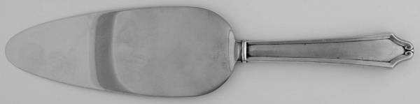 Minuet (Sterling, 1925, No Monograms) Pie & Cake Server with Stainless Blade